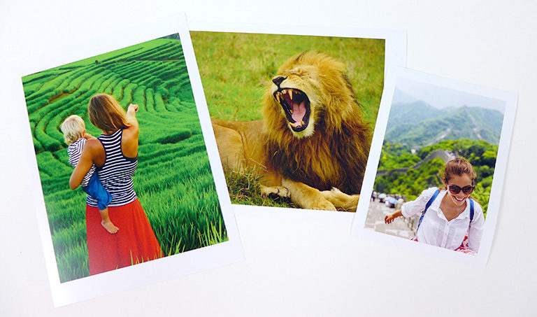 Online photo printing